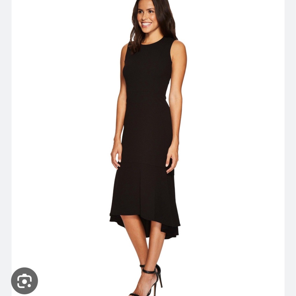 Beautiful Calvin Klein navy formal dress